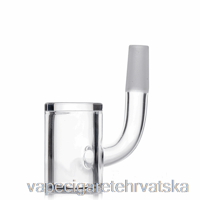Vape Hrvatska Mj Arsenal 10mm Premium Quartz Large Bucket Banger Silver - Half Weld